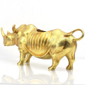 Wholesale Arts And Crafts Gift Decorative Item Supplies Custom Carving Home Decoration Metal Animal Arts Craft